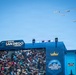 U.S. Navy conducts fly-over during NASCAR Cup Series