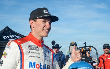 USS Carl Vinson (CVN 70) hosts NASCAR driver Corey Heim