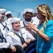 USS Carl Vinson (CVN 70) participates in NASCAR live broadcast