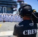 USS Carl Vinson (CVN 70) participates in NASCAR live broadcast