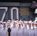 USS Carl Vinson (CVN 70) participates in NASCAR live broadcast