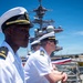 USS Carl Vinson Sailors watch NASCAR Cup Series: Anduril 250 Race the Base