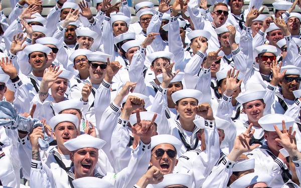 USS Carl Vinson Sailors watch NASCAR Cup Series: Anduril 250 Race the Base