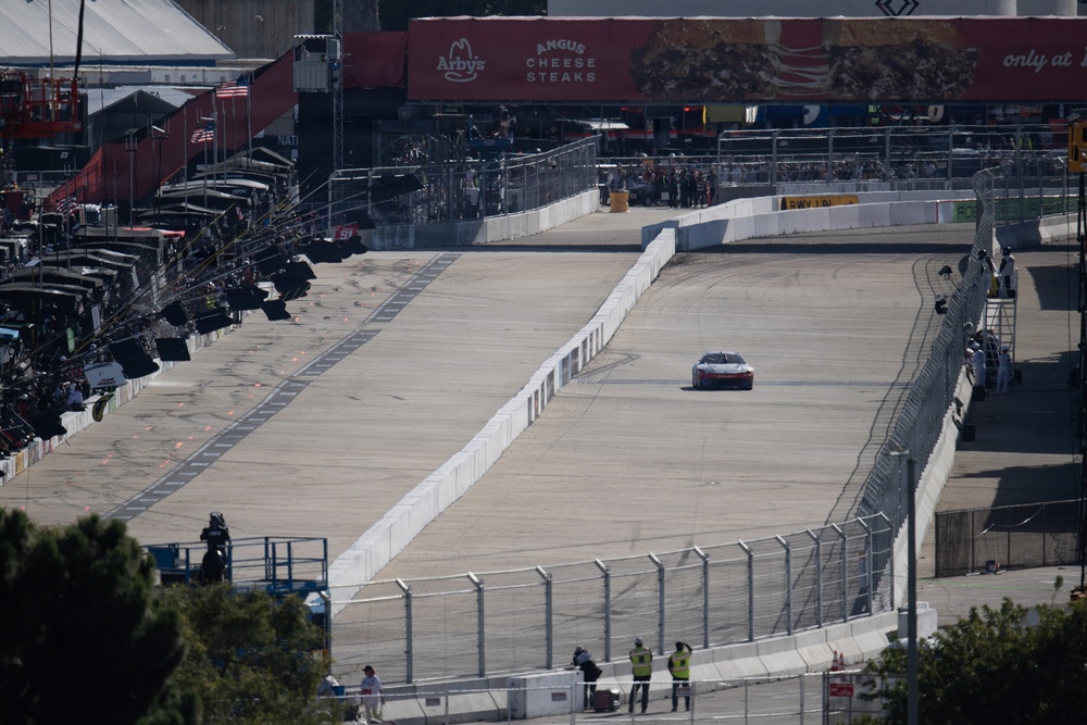 NASCAR driver Corey Heim wins the NASCAR Cup Series Race at Naval Base Coronado