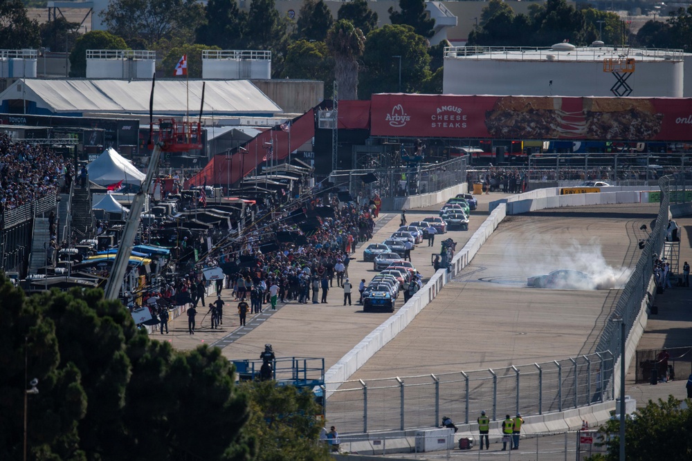NASCAR Driver Corey Heim Wins the NASCAR Cup Series Race at Naval Base Coronado