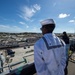 USS Carl Vinson Sailors watch NASCAR Cup Series: Anduril 250 Race the Base