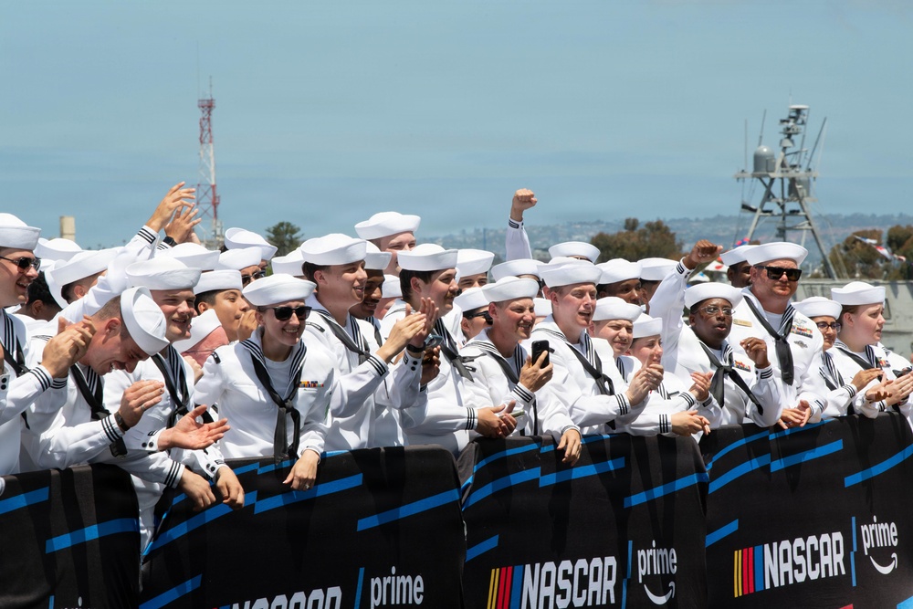 NASCAR Weekend on USS Carl Vinson