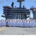 USS Carl Vinson (CVN 70) participates in NASCAR live broadcast