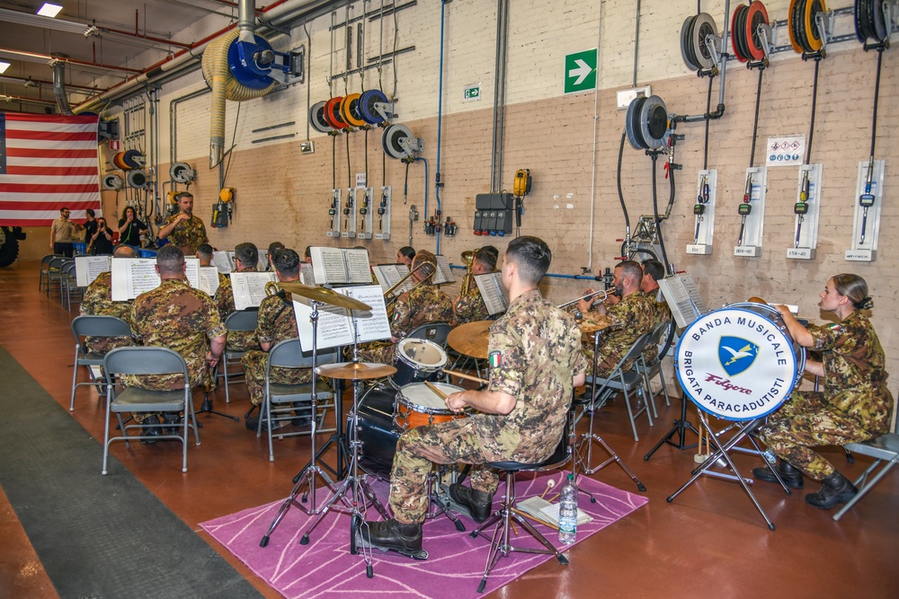 405th Army Field Support Brigade-Africa Conducts Change of Command Ceremony