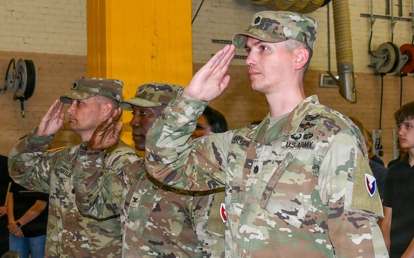 405th Army Field Support Brigade-Africa Conducts Change of Command Ceremony