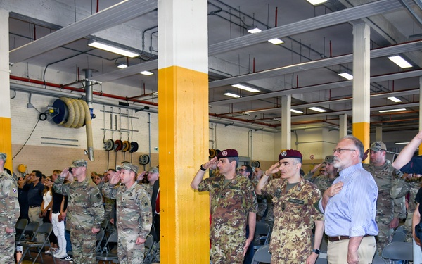 405th Army Field Support Brigade-Africa Conducts Change of Command Ceremony