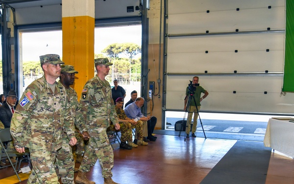 405th Army Field Support Brigade-Africa Conducts Change of Command Ceremony