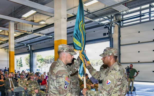 405th Army Field Support Brigade-Africa Conducts Change of Command Ceremony