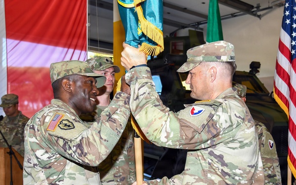 405th Army Field Support Brigade-Africa Conducts Change of Command Ceremony