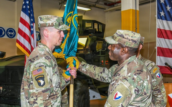405th Army Field Support Brigade-Africa Conducts Change of Command Ceremony
