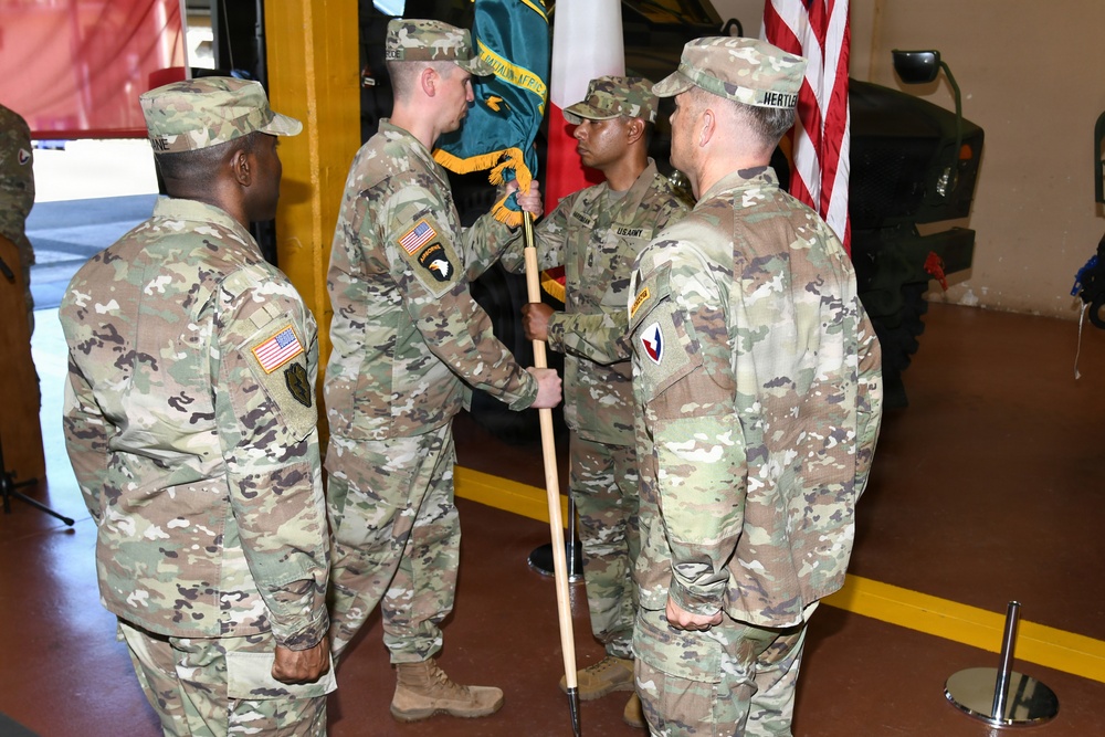405th Army Field Support Brigade-Africa Conducts Change of Command Ceremony