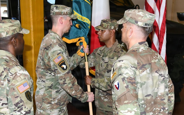 405th Army Field Support Brigade-Africa Conducts Change of Command Ceremony