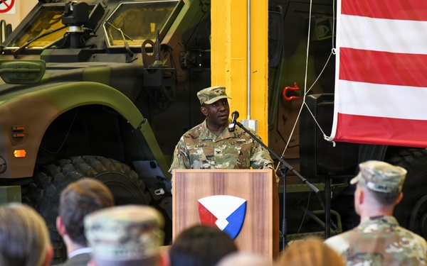 405th Army Field Support Brigade-Africa Conducts Change of Command Ceremony