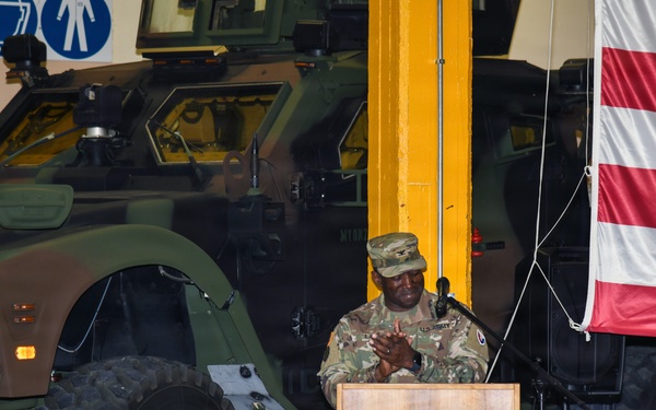 405th Army Field Support Brigade-Africa Conducts Change of Command Ceremony