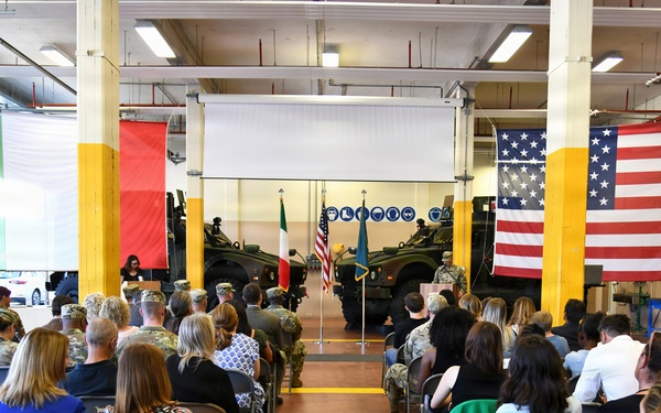 405th Army Field Support Brigade-Africa Conducts Change of Command Ceremony