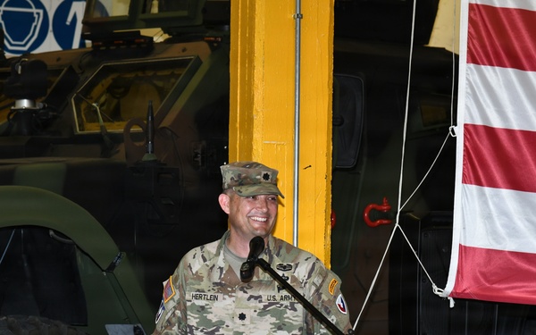 405th Army Field Support Brigade-Africa Conducts Change of Command Ceremony
