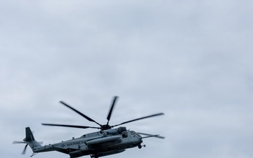 HMH-361 arrives at JGSDF Camp Metabaru