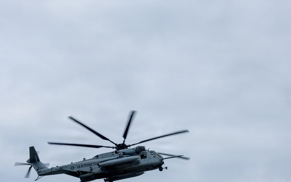 HMH-361 arrives at JGSDF Camp Metabaru