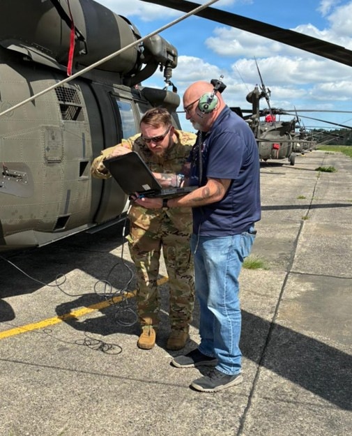 CECOM ILSC STR and LAR provide Avionics support and training
