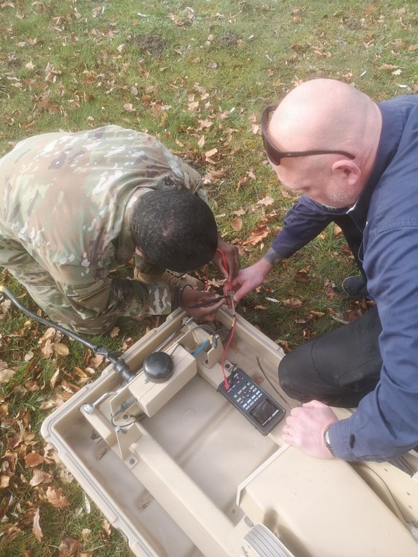 CECOM ILSC VSAT support and training in Germany