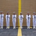 Dutch Sailors Aboard the Royal Danish Navy Frigate HDMS Iver Huitfeldt Present Arms