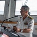 Vice Adm. Doug Perry, commander, U.S. 2nd Fleet, Addresses the Crew of the Royal Danish Navy frigate HDMS Iver Huitfeldt