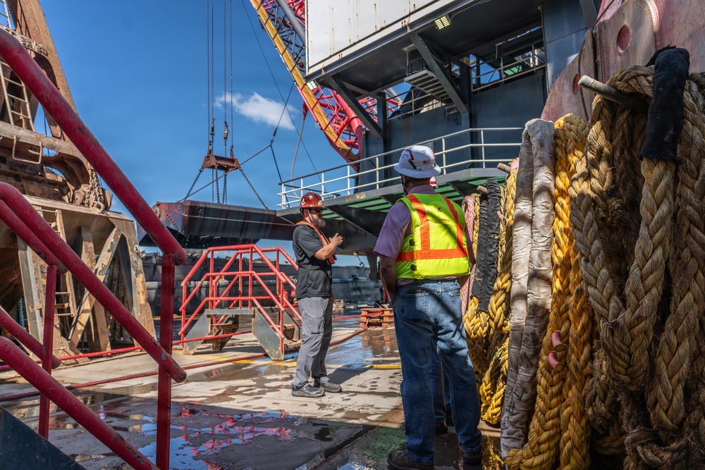 U.S. Army Corps of Engineers Baltimore District and Maryland Port Administration Partner to Ensure Safe Navigation for Port of Baltimore