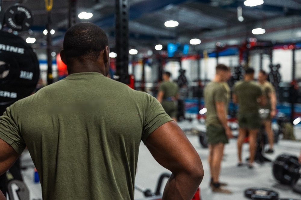 MARSOC Marines conduct physical training event