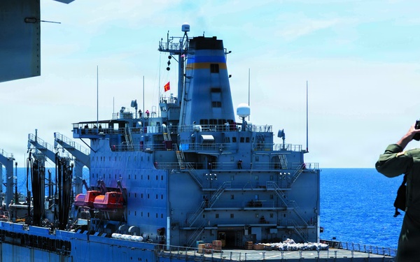 Kearsarge Conducts Replenishment at Sea