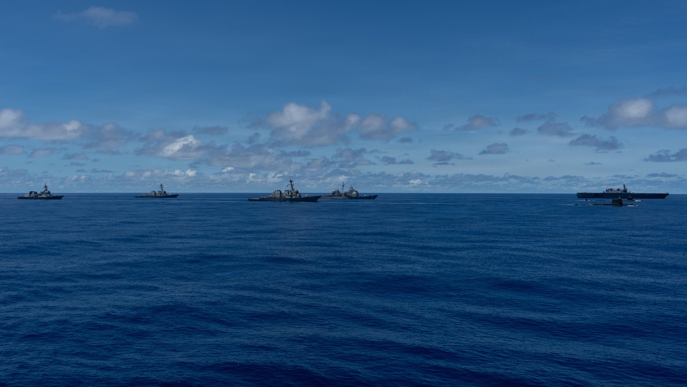 George Washington Strike Group Participates in Valiant Shield 2026