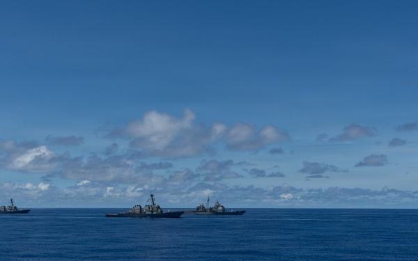 George Washington Strike Group Participates in Valiant Shield 2026