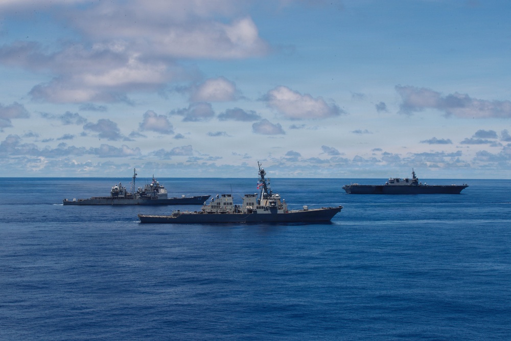 George Washington Strike Group Participates in Valiant Shield 2026