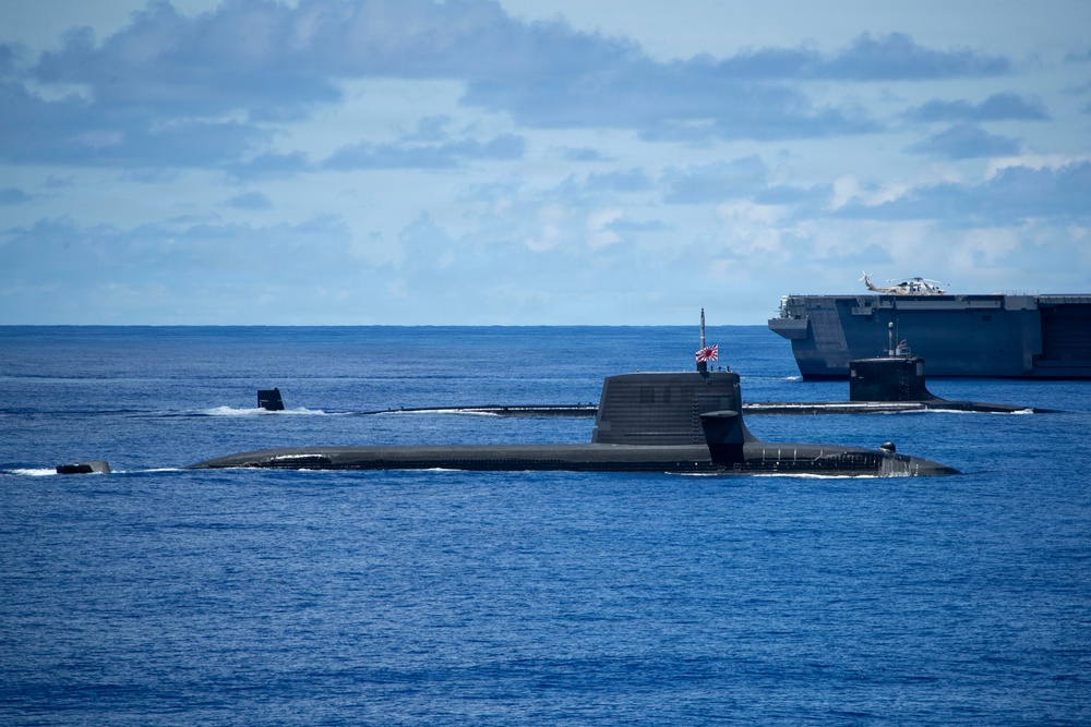 George Washington Strike Group Participates in Valiant Shield 2026