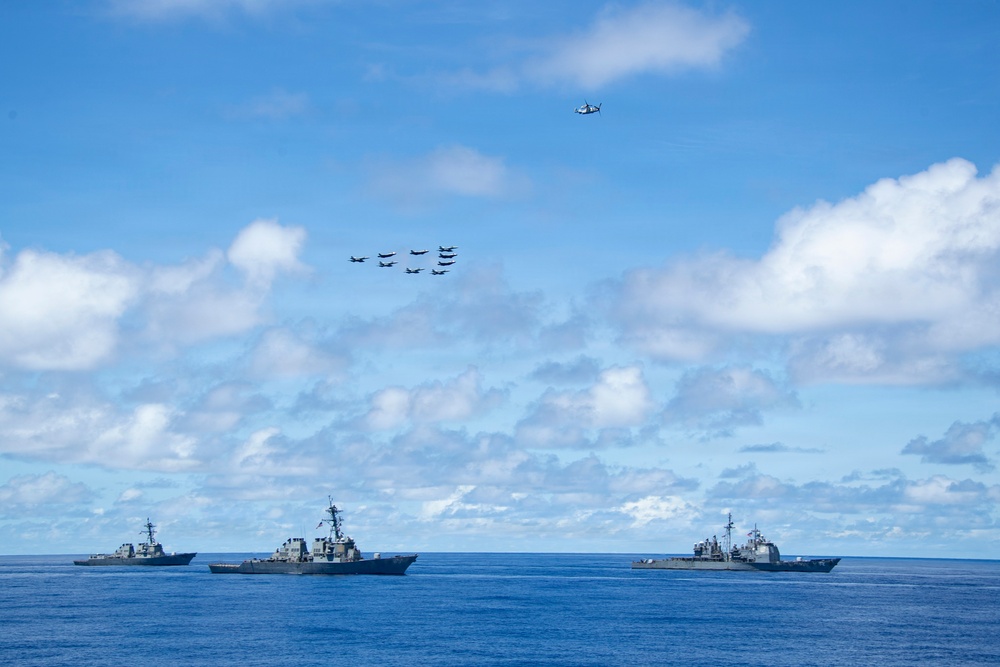 George Washington Strike Group Participates in Valiant Shield 2026