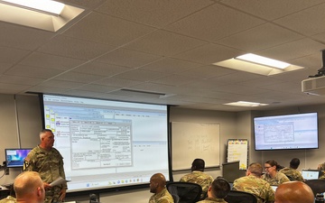 Sgt. First Class Ryan Johnson instructing Army Acquisition Transition Course (AATC) Students - The Army Acquisition School (TAAS)