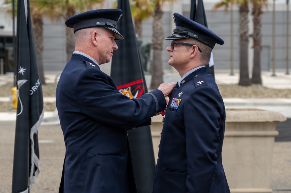 U.S. Space Forces - Space Del 5 Change of Command