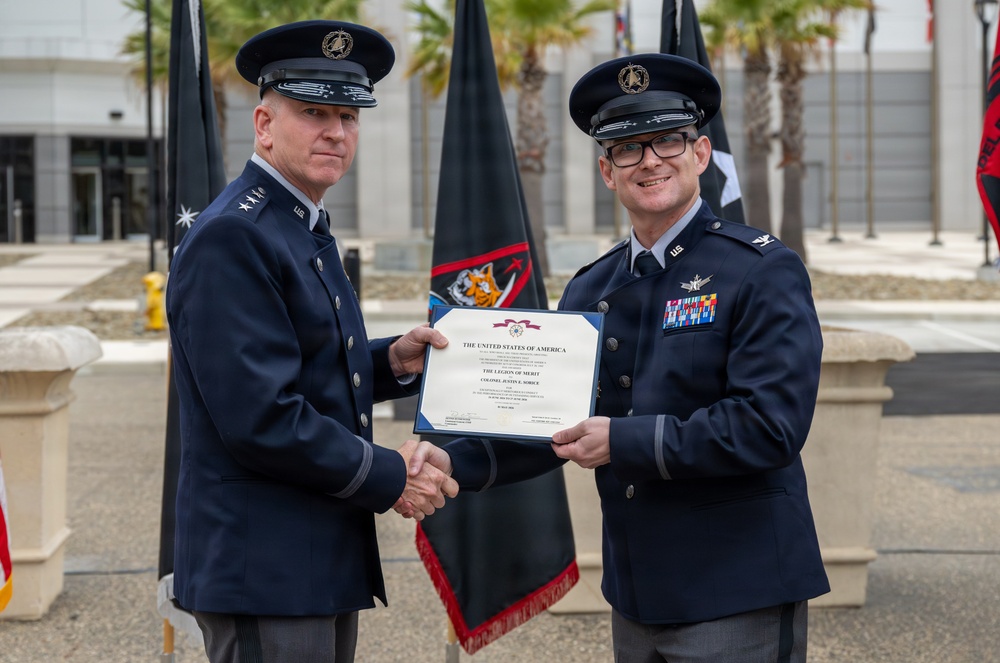 U.S. Space Forces - Space Del 5 Change of Command