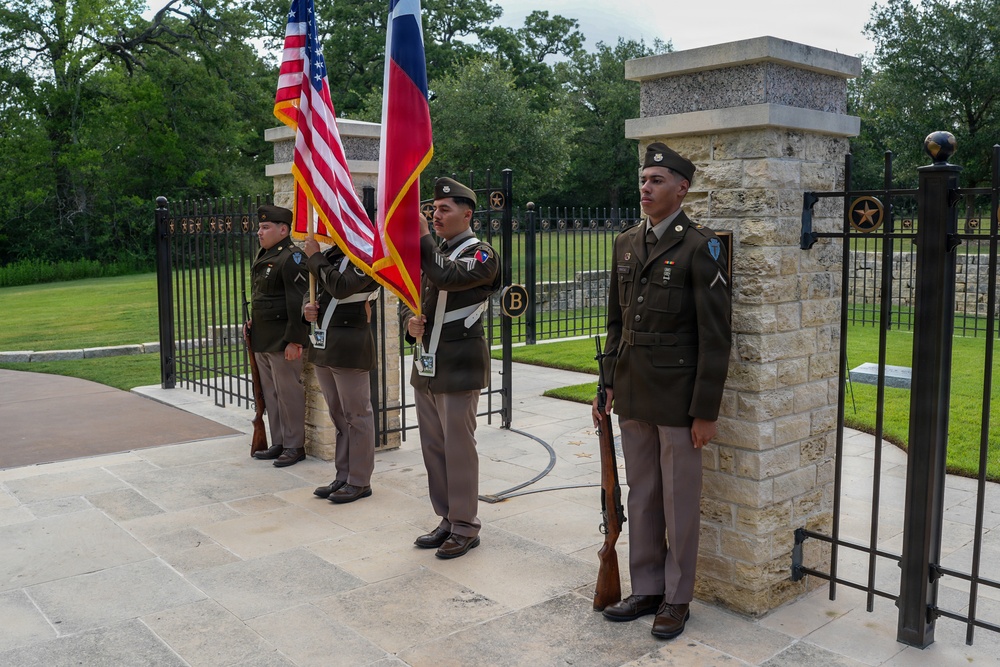 George H.W. Bush's 102nd Birthday Wreath Laying Ceremony