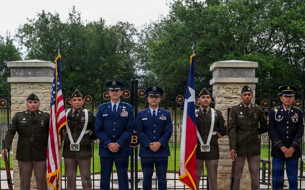 George H.W. Bush's 102nd Birthday Wreath Laying Ceremony