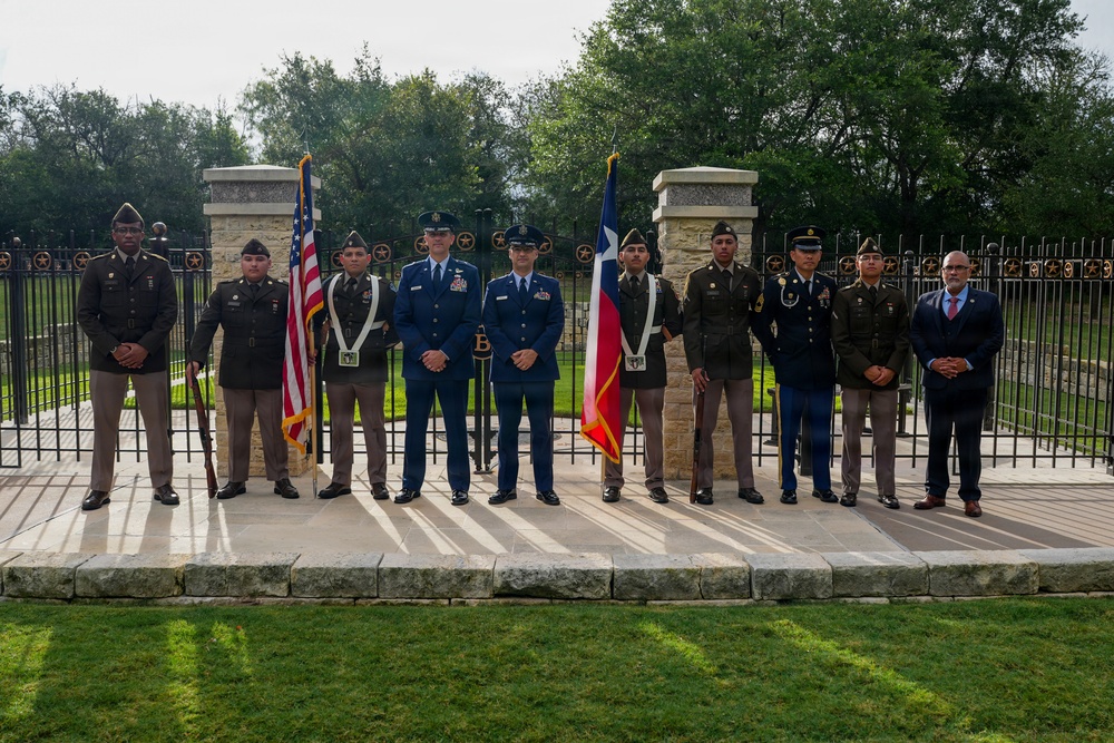 George H.W. Bush's 102nd Birthday Wreath Laying Ceremony