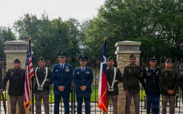 George H.W. Bush's 102nd Birthday Wreath Laying Ceremony