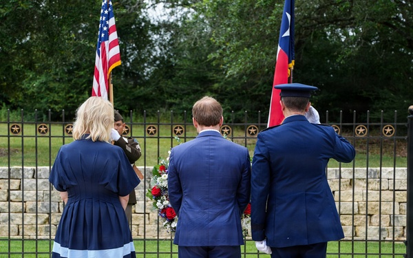 George H.W. Bush's 102nd Birthday Wreath Laying Ceremony