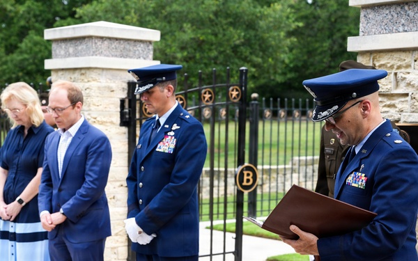 George H.W. Bush's 102nd Birthday Wreath Laying Ceremony