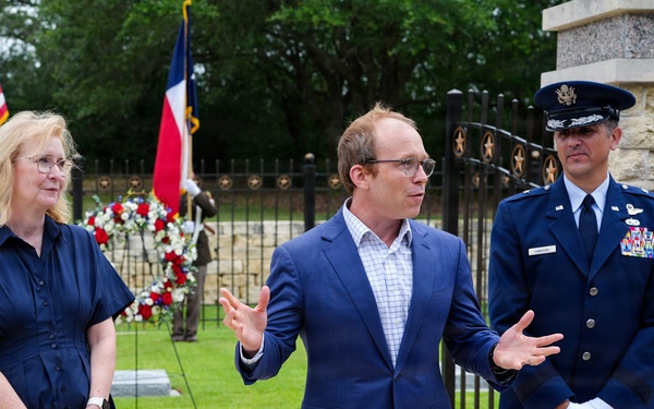 George H.W. Bush's 102nd Birthday Wreath Laying Ceremony