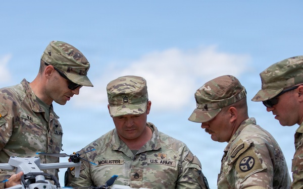 Tennessee Army National Guard Soldiers Train on the RQ-28A Drone